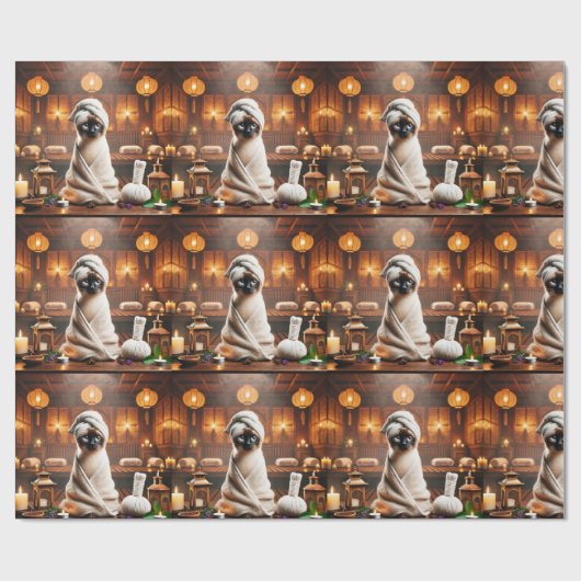 Siamese kat in Spa Cadeaupapier (Vlak)