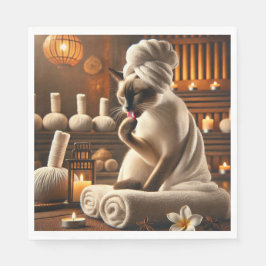 Siamese kat in Spa Servet