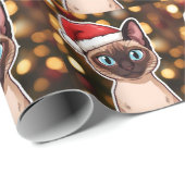 Siamese kat inpakpapier (Rol Hoek)