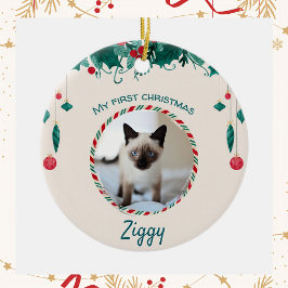 Siamese kat keramisch ornament