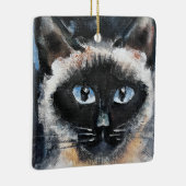 Siamese kat keramisch ornament (Rechts)