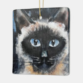 Siamese kat keramisch ornament (Links)