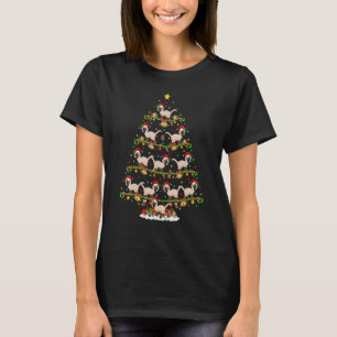 Siamese kat-kerstkerstkerstkerstkerstboom met Siam T-shirt