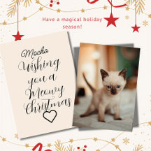 Siamese kat Kerstmis