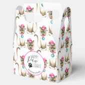 Siamese kat Kerstmis gunstbox Bedankdoosjes (Geopend)