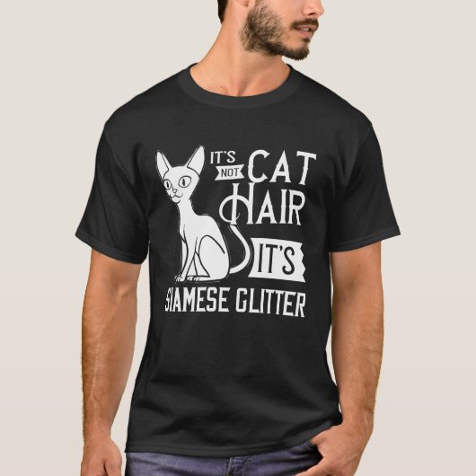 Siamese Kat Kittens Eigenaar T-shirt (Voorkant)