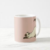 Siamese kat koffiemok (Voorkant rechts)