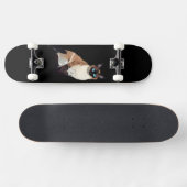 Siamese kat kunst elektrische blauw-oyed kat liefh persoonlijk skateboard (Horizontaal)