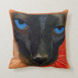 Siamese Kat Kussen