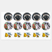 Siamese kat labels (Vel)