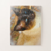 Siamese Kat Legpuzzel (Verticaal)