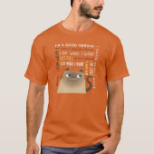 Siamese Kat Liefhebber T-shirt (Voorkant)