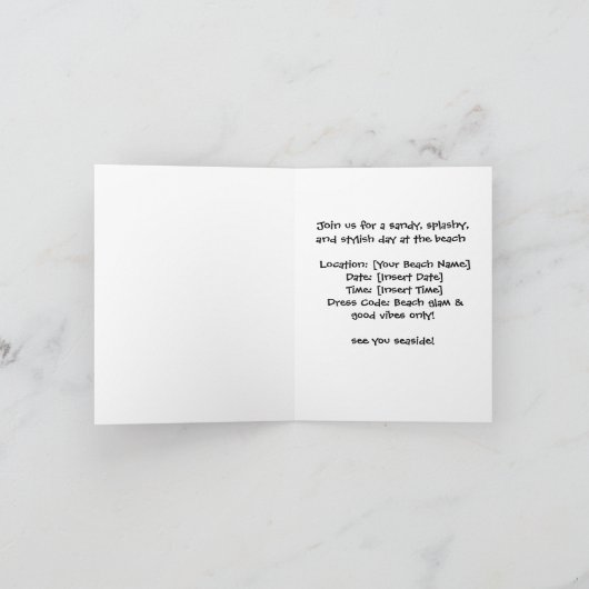 Siamese kat likt ijsstrand Party (Binnen)