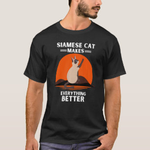 Siamese kat maakt alles beter T-shirt
