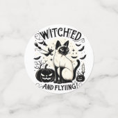 Siamese kat magie: betoverd en gratis confetti (Kleine voorkant)