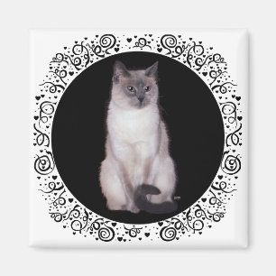 Siamese Kat Magneet