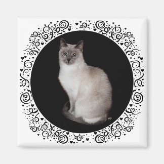 Siamese Kat Magneet