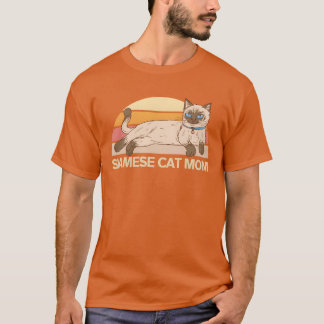 Siamese Kat Mam Mese Kat Eigenaar jongen T-shirt