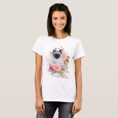 Siamese kat mam Pet Lover Happy Mothers Day T-shirt (Voorkant volledig)