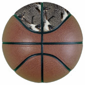 Siamese kat met luipaard — Wilde dierenvlekken afd Basketbal (Rechts)