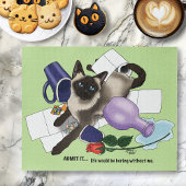 Siamese Kat Mischief Fantasy Legpuzzel