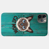 Siamese Kat Moeder Moederdag Gift voor Feline Lief Case-Mate iPhone Case (Achterkant (horizontaal))