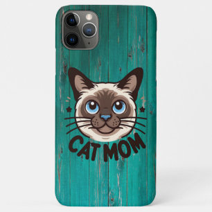 Siamese Kat Moeder Moederdag Gift voor Feline Lief Case-Mate iPhone Case