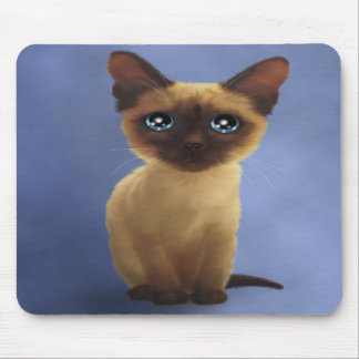 Siamese kat mousepad muismat