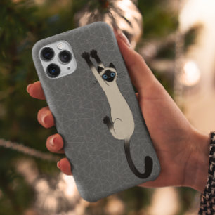 Siamese kat op   Funny Cat iPhone 15 Pro Max Hoesje