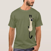 Siamese kat op | Funny Cat T-shirt (Voorkant)