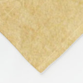 Siamese kat op oud papier fleece deken (Hoek)