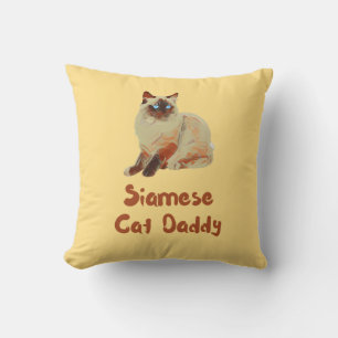 Siamese kat papa kussen