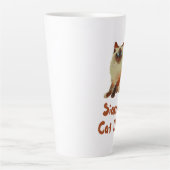 Siamese kat papa latte mok (Voorkant)