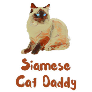 Siamese kat papa T-shirt