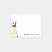 Siamese Kat Post-it® Notes (Voorkant)