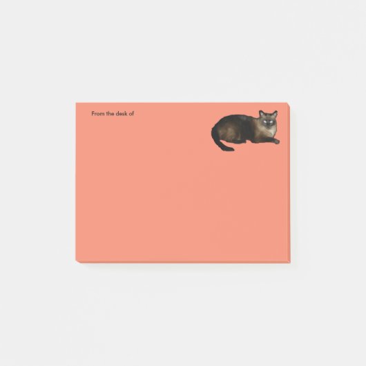 Siamese kat Post-it® notes 4 x 3 (Voorkant)