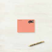 Siamese kat Post-it® notes 4 x 3 (Op bureau)