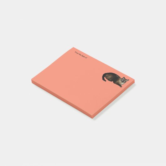 Siamese kat Post-it® notes 4 x 3 (Schuin)