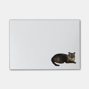 Siamese kat Post-it® notes 4 x 3