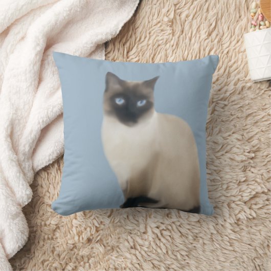 Siamese kat Sierkussen (Deken)