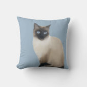 Siamese kat Sierkussen (Voorkant)