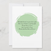 Siamese kat sympathiekaart kaart (Achterkant)