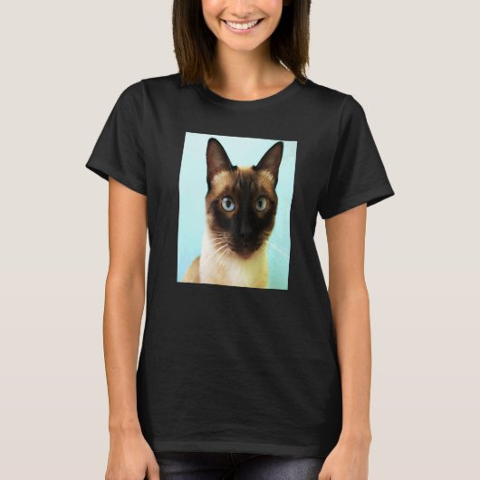 Siamese kat t-shirt (Voorkant)