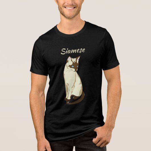 Siamese kat T-shirt (Voorkant)