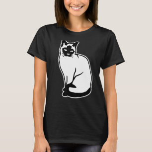 Siamese kat t-shirt