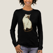 Siamese kat T-shirt (Voorkant)