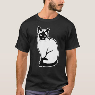 Siamese kat t-shirt