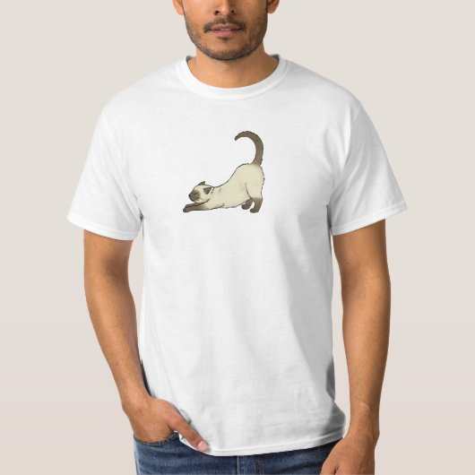 Siamese kat t-shirt (Voorkant)