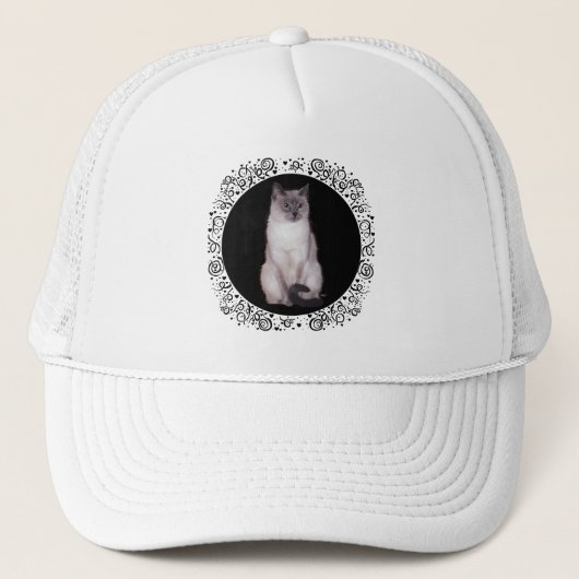 Siamese Kat Trucker Pet (Voorkant)