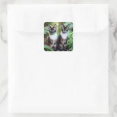 Siamese kat Twins, Stickers (Tas)